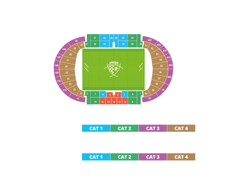 Tarification Stade Chaban Delmas